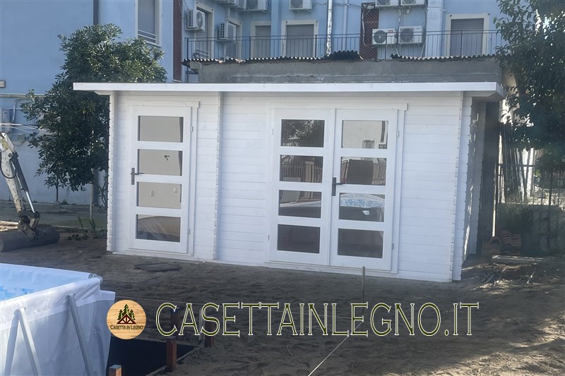 CASETTA IN LEGNO.IT CASA IN LEGNO CON PARETE DIVISORIA